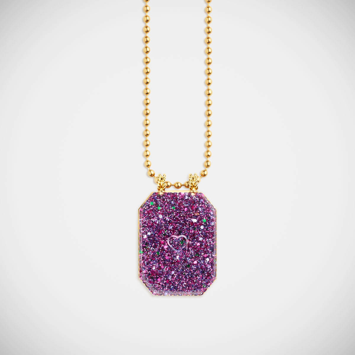 Marie Lichtenberg Raiz'in Raiz'in Scapular Glitter Purple 28mm