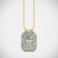Marie Lichtenberg Raiz'in Raiz'in Scapular Glitter Silver 34mm