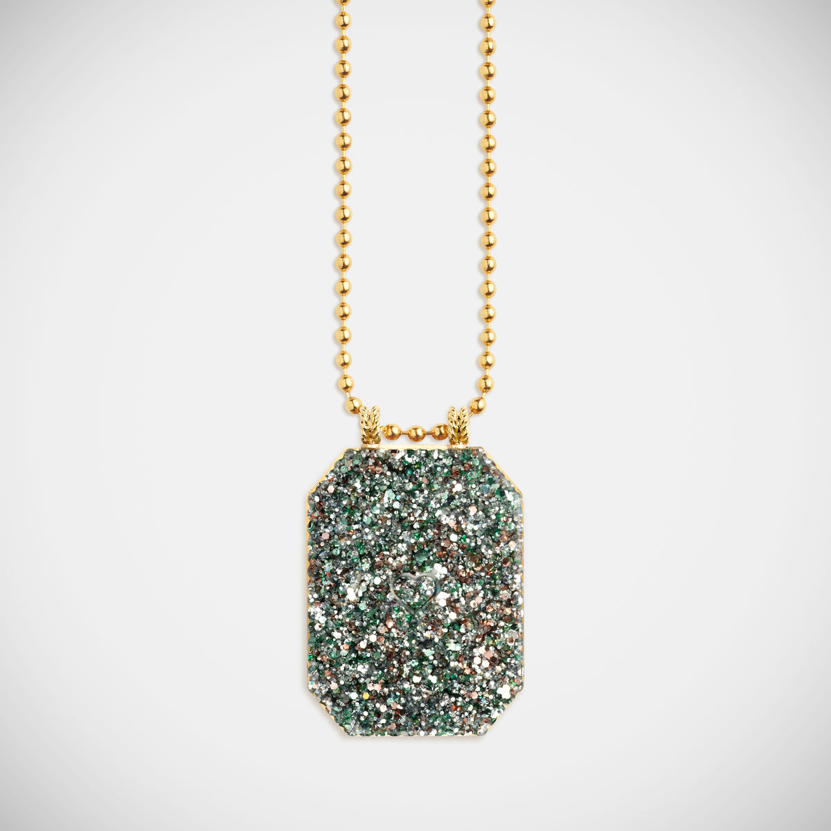 Marie Lichtenberg Raiz'in Raiz'in Scapular Glitter Silver 34mm