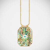 Marie Lichtenberg Raiz'in Raiz'in Scapular Mother of pearl Natural 40mm