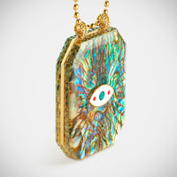 Marie Lichtenberg Raiz'in Raiz'in Scapular Mother of pearl Natural 40mm
