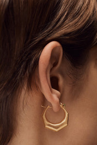 Marie Lichtenberg Staging Earring Baba Large Emerald Earring