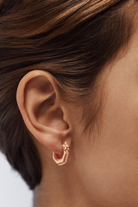 Marie Lichtenberg Staging Earring Baba Small Diamond Earring Rose Gold