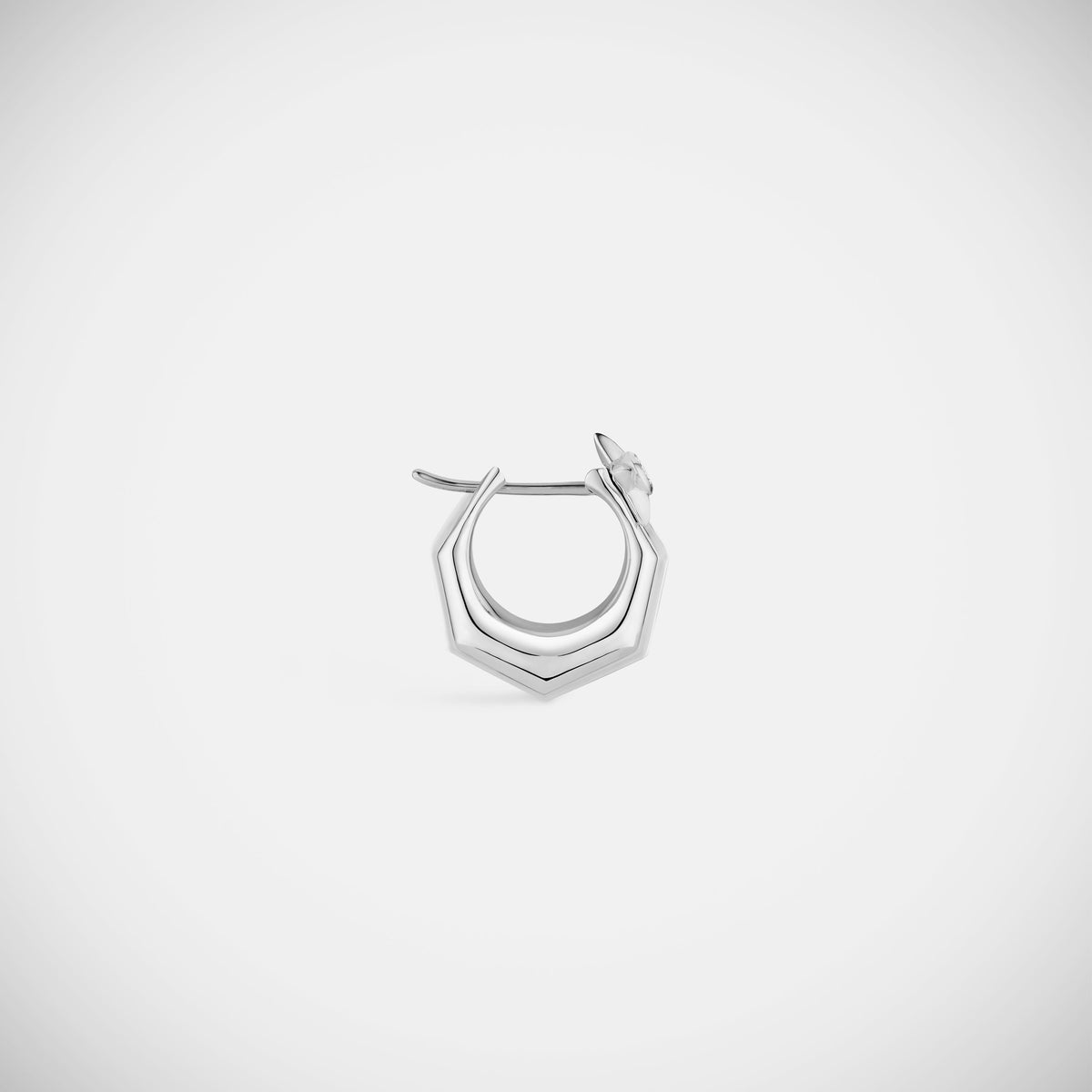 Marie Lichtenberg Staging Earring Baba Small Diamond Earring White Gold
