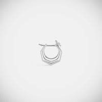 Marie Lichtenberg Staging Earring Baba Small Diamond Earring White Gold