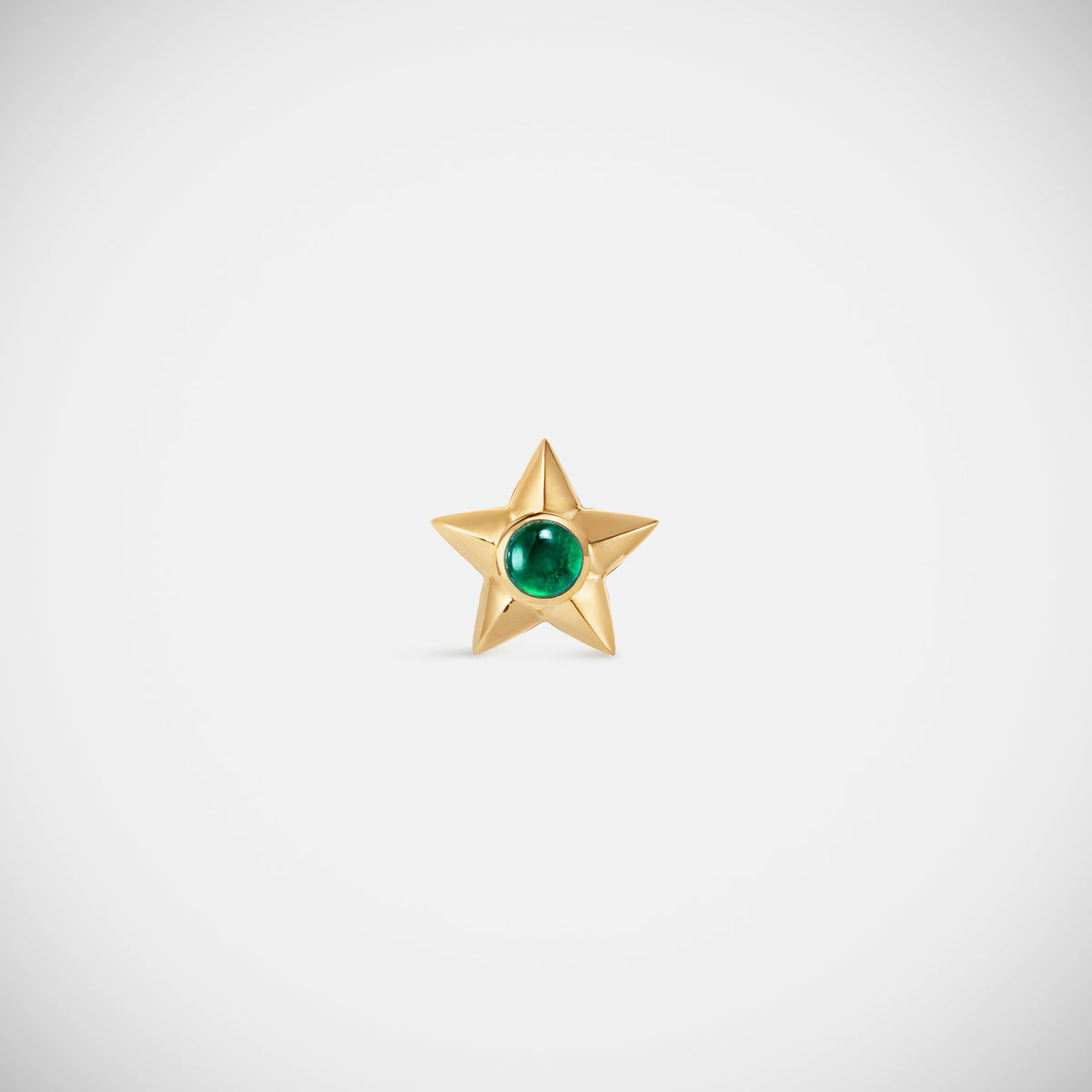 Marie Lichtenberg Staging Earring Baba Stud Emerald Earring