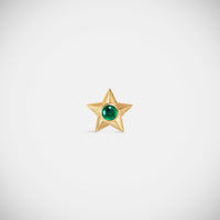 Marie Lichtenberg Staging Earring Baba Stud Emerald Earring