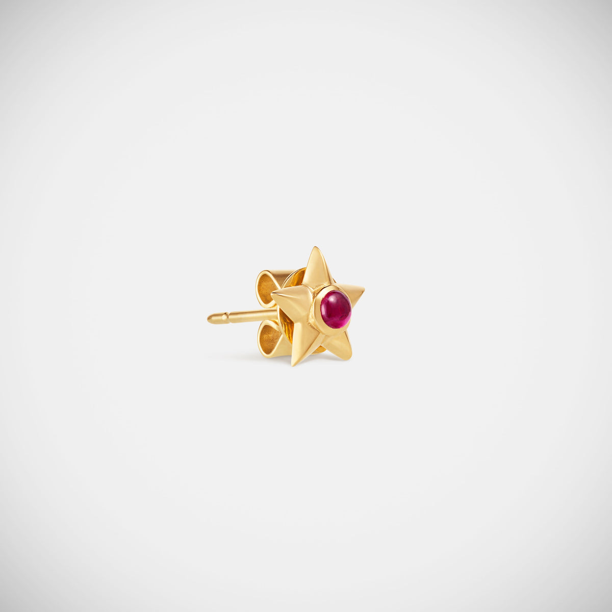 Marie Lichtenberg Staging Earring Baba Stud Ruby Earring