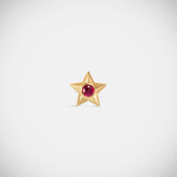 Marie Lichtenberg Staging Earring Baba Stud Ruby Earring