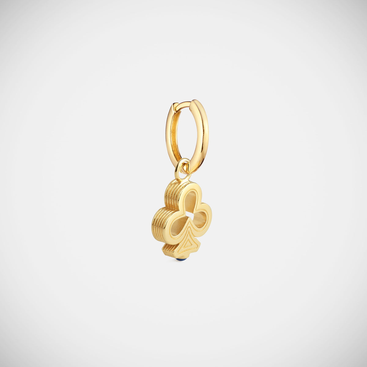 Marie Lichtenberg Staging Earring Baby charm Clover earring