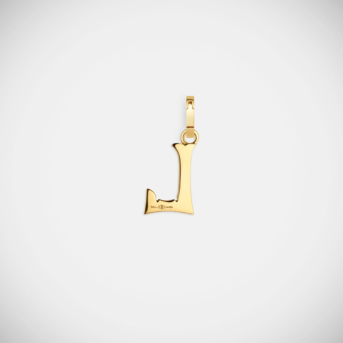 Marie Lichtenberg Staging Pendant Custom Letter Charm