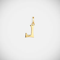 Marie Lichtenberg Staging Pendant Custom Letter Charm