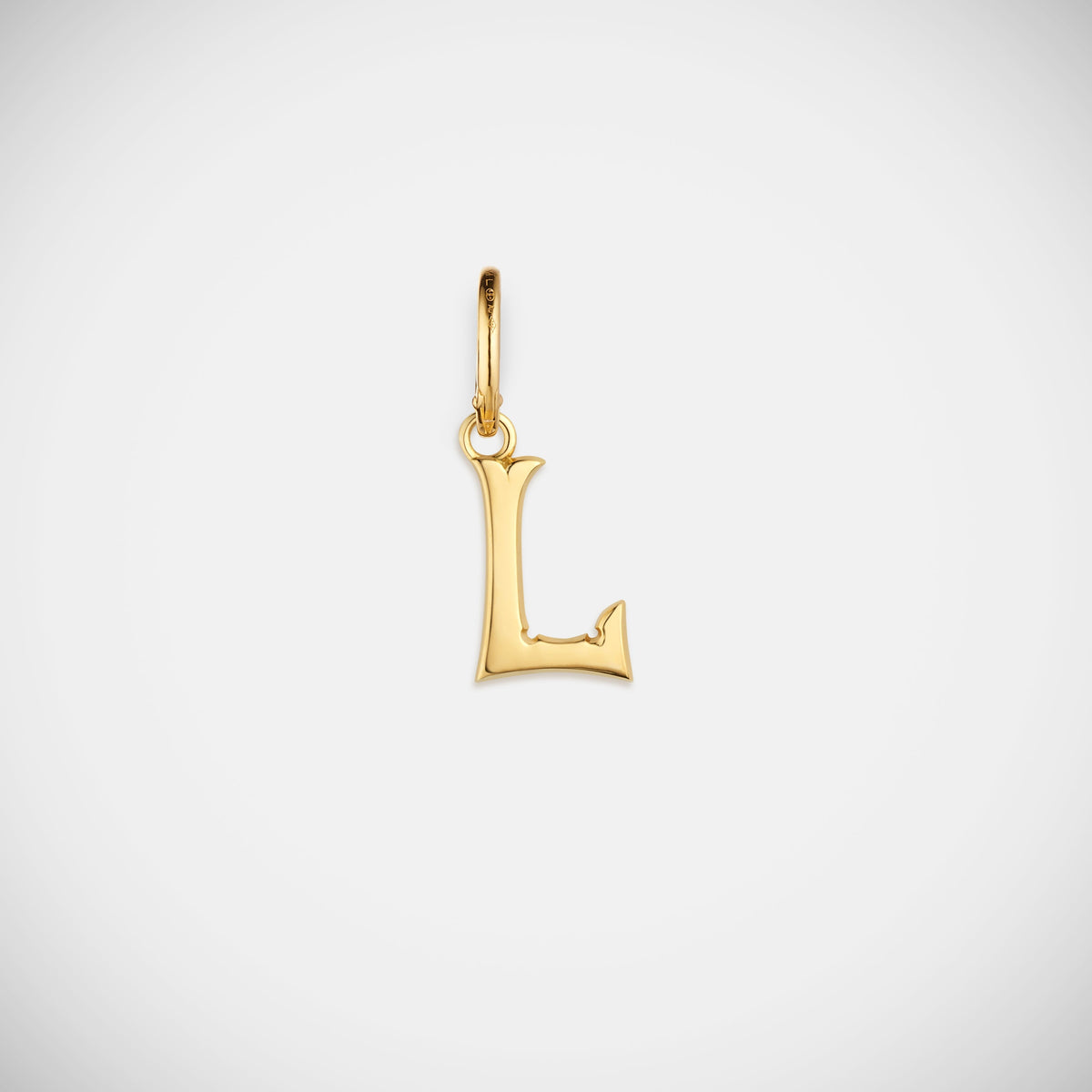 Marie Lichtenberg Staging Pendant Custom Letter Charm