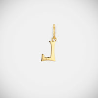 Marie Lichtenberg Staging Pendant Custom Letter Charm