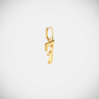 Marie Lichtenberg Staging Pendant Custom Number Charm