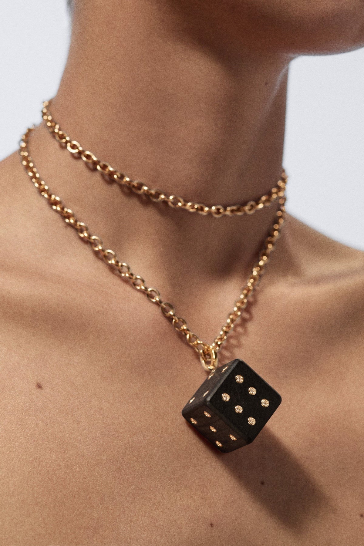 Marie Lichtenberg Staging Pendant Dado Ebony Jumbo charm