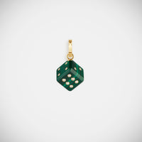 Marie Lichtenberg Staging Charm Dado Malachite charm 11mm