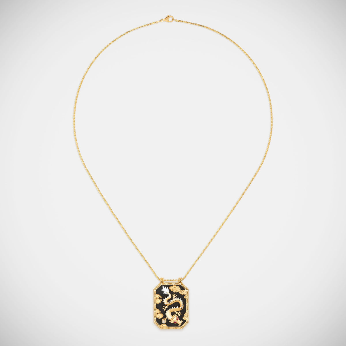 Marie Lichtenberg Staging Scapulaires Dragon Ebony Scapular