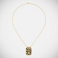 Marie Lichtenberg Staging Scapulaires Dragon Ebony Scapular