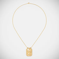 Marie Lichtenberg Staging Scapulaires Dragon Gold Scapular
