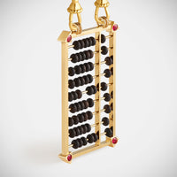 Marie Lichtenberg Staging Scapulaires Ebony Abacus Scapular
