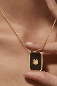 Marie Lichtenberg Staging Scapulaires Ebony Clover Scapular