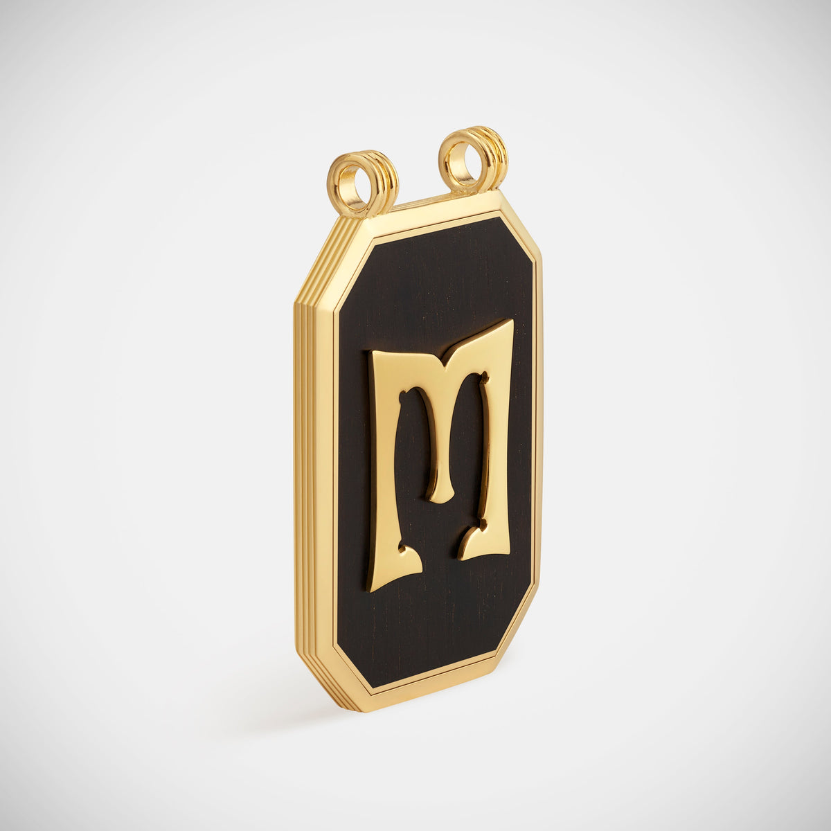 Marie Lichtenberg Staging Scapulaires Ebony Custom Letter Scapular