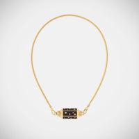 Marie Lichtenberg Staging Locket Ebony Dot Locket Necklace