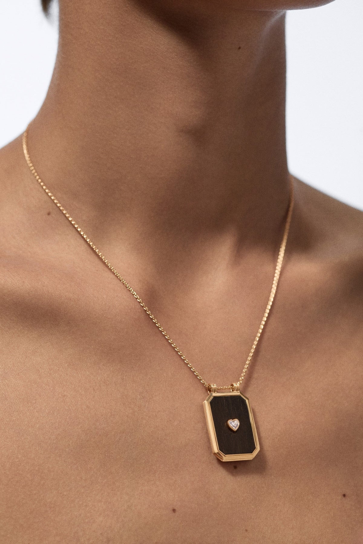 Marie Lichtenberg Staging Scapulaires Ebony Heart Scapular