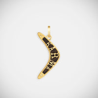 Marie Lichtenberg Staging Pendant Ebony Karma Charm