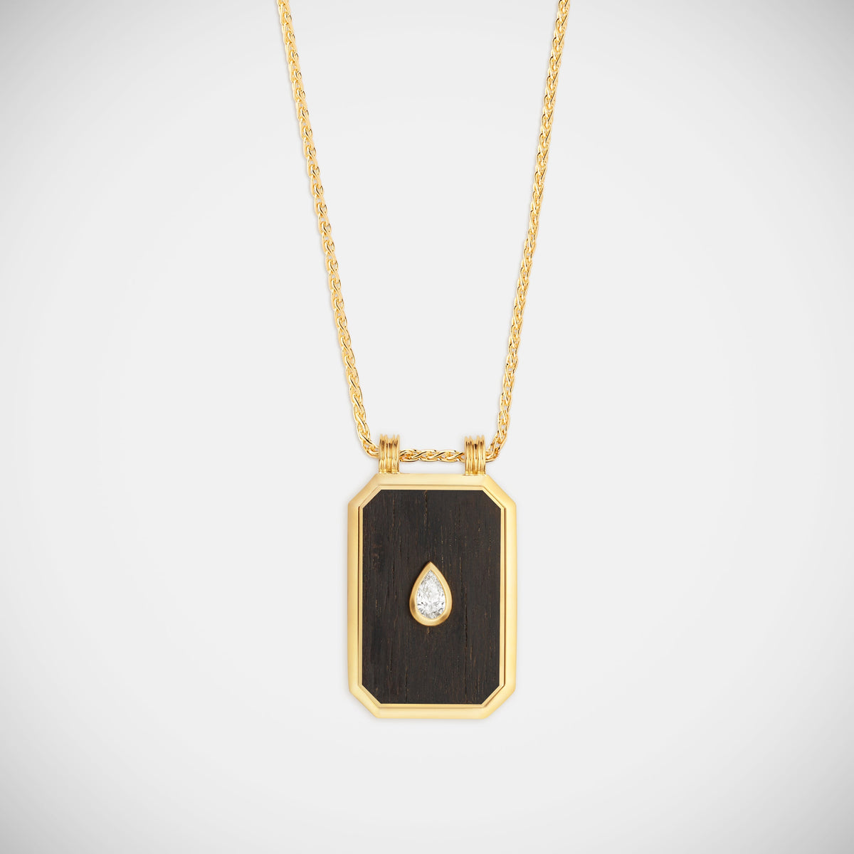 Marie Lichtenberg Staging Scapulaires Ebony Pear Scapular