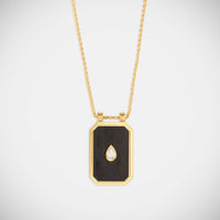 Marie Lichtenberg Staging Scapulaires Ebony Pear Scapular