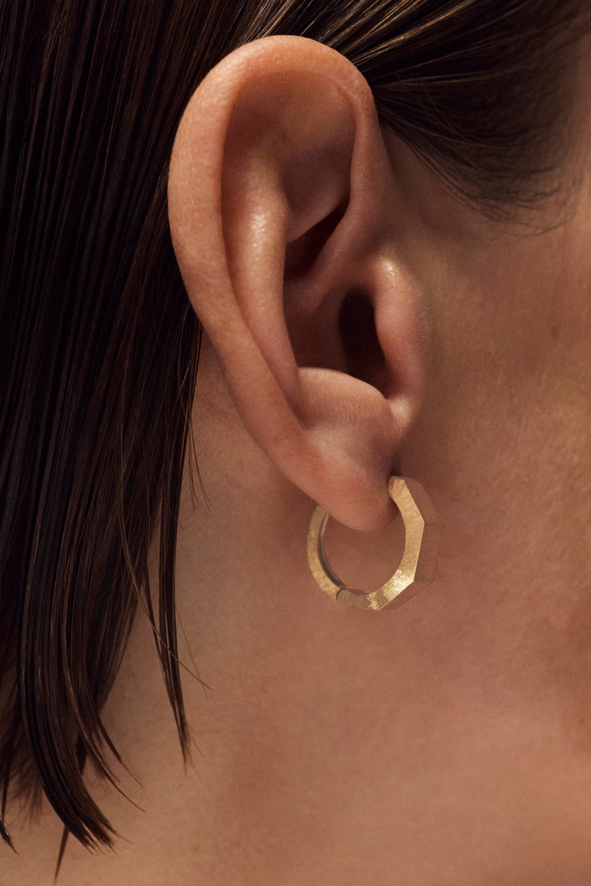 Marie Lichtenberg Staging Earring Ecrou coco earring large