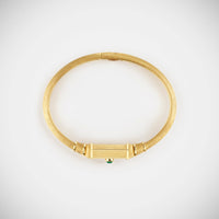 Marie Lichtenberg Staging Bracelet Emerald Baby Locket Bracelet