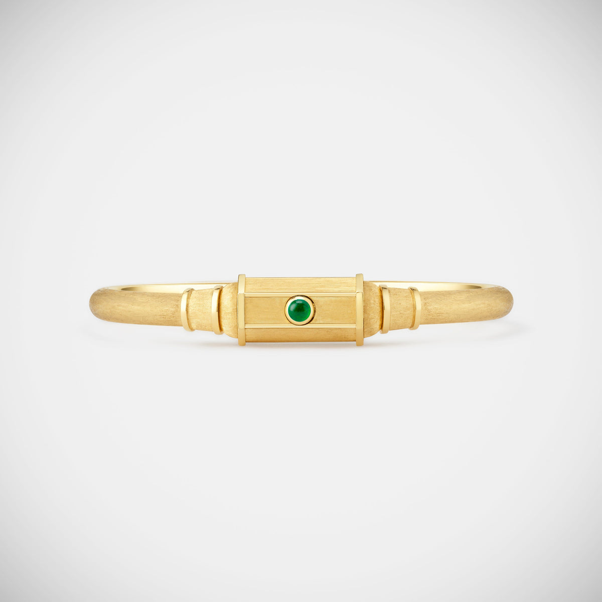 Marie Lichtenberg Staging Bracelet Emerald Baby Locket Bracelet