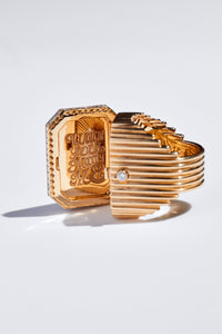 Marie Lichtenberg Staging Ring Engagement ring