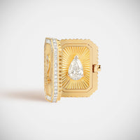 Marie Lichtenberg Staging Ring Engagement ring