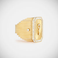 Marie Lichtenberg Staging Ring Engagement ring