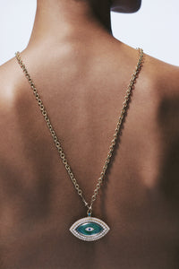 Marie Lichtenberg Staging Pendant Eye play pendant