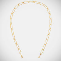 Marie Lichtenberg Staging Chain Gourmette Diamond chain 63cm