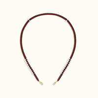 Marie Lichtenberg Staging Link Ica burgundy 35cm