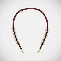Marie Lichtenberg Staging Link Ica Burgundy and Grey 35cm