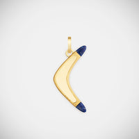 Marie Lichtenberg Staging Pendant Lapis Karma Charm