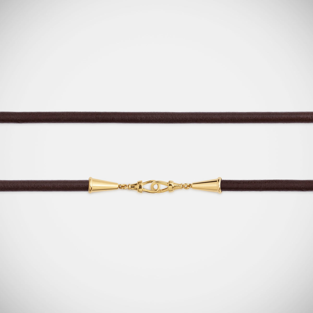 Marie Lichtenberg Staging Link Lasso Brown 42cm