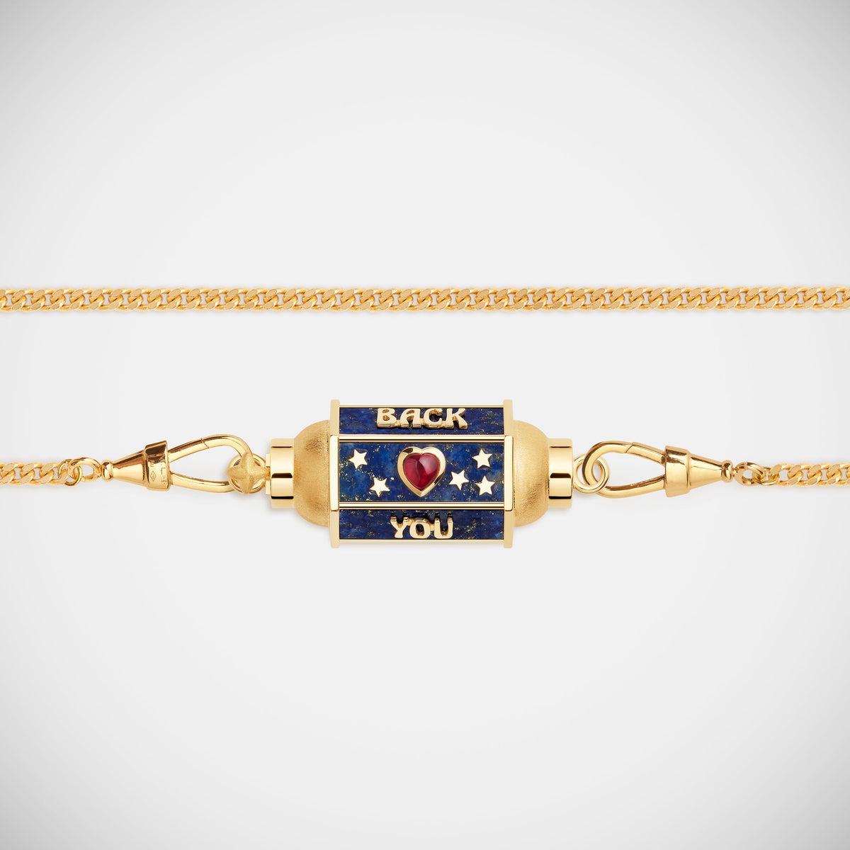 Marie Lichtenberg Staging Locket Love You Lapis Locket Necklace