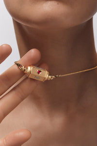 Marie Lichtenberg Staging Locket Love You Locket Necklace