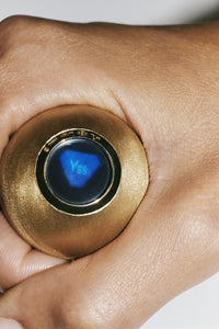Marie Lichtenberg Staging Pendant Magic 8 Ball Gold