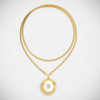 Marie Lichtenberg Staging Pendant Magic 8 Ball Gold