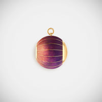Marie Lichtenberg Staging Pendant Magic 8 Ball Purple