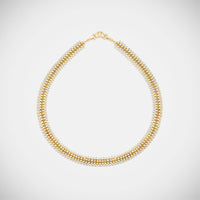 Marie Lichtenberg Staging Chain Mesh Diamonds Rivière 37cm